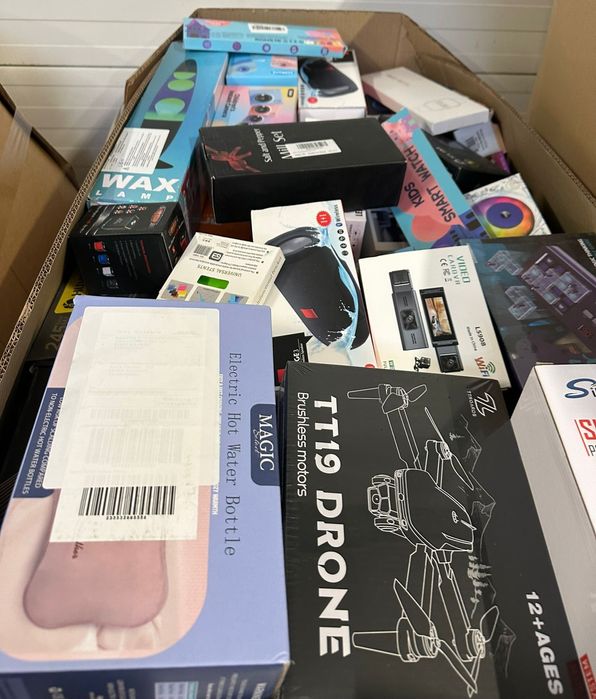 ОПТ Електроніка з Амазону Amazon BoX коробки з технікою Категорія А95%