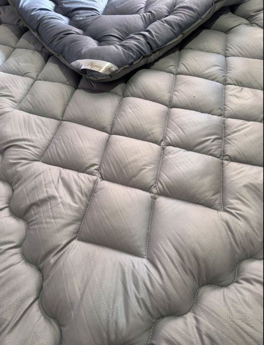 Тепла ковдра двоспальна  овеча вовна тёплое одеяло овчина 180 x 215