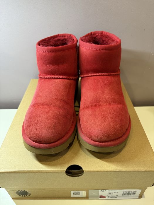 UGG Classic mini  червоні,  р.37