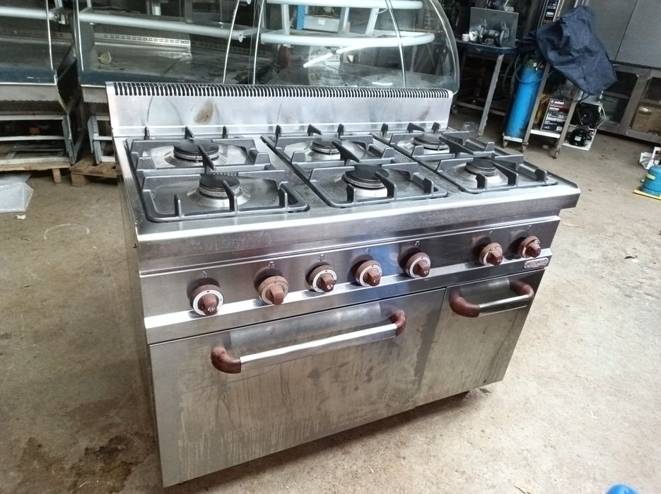 Fogão industrial a gás natural