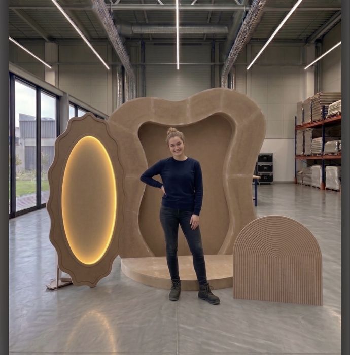 Ścianka Dekoracyjna / Balonowa / LED - MDF lub Sklejka – Dowolny Kształt!