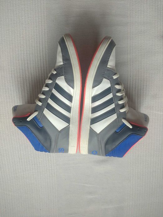 Adidas Hoops MID skóra r.40