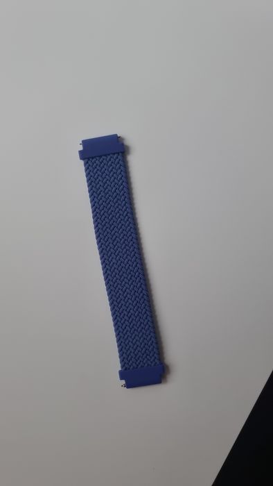 Pasek plecionego materiału 20 mm do zegarka Samsung, Huawei, Amazfit,