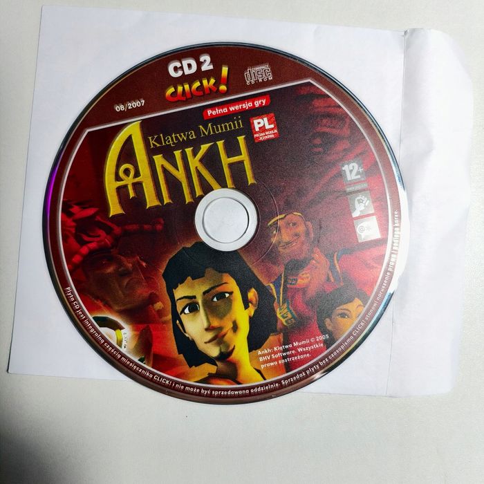 Gra PC - Klątwa Mumii Ankh PL