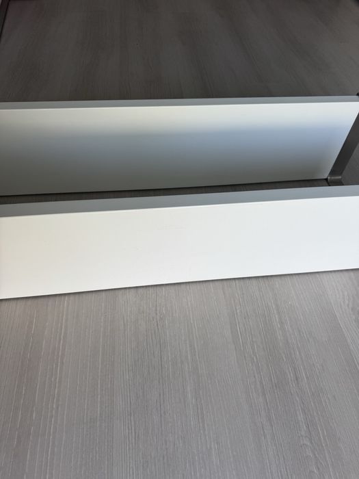 Prateleiras IKEA Brancas + Inox