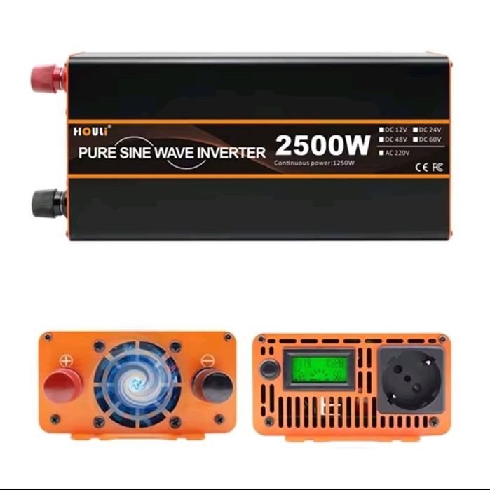 Інвертор HOULI 2500вт чистий синус