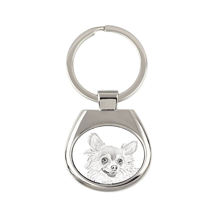 Chihuahua krótkowłosy I brelok ze zdjęciem psa Art-Dog