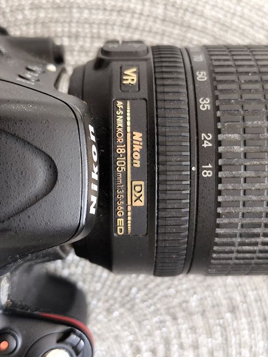 Nikon D5100 z 18 105mm + akcesoria