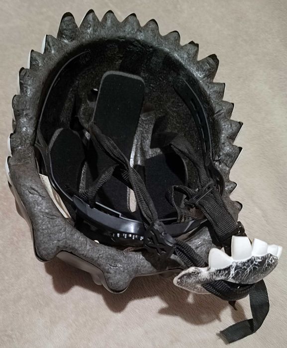 Дитячий шолом Crazy Black Dragon для роликів та велосипеда (49-55 см)