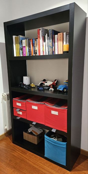 Ikea Kallax black shelf64553181144835120