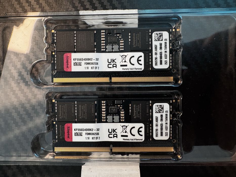 RAM Kingston FURY 32GB (2x16GB) DDR5 5600MT/s CL40