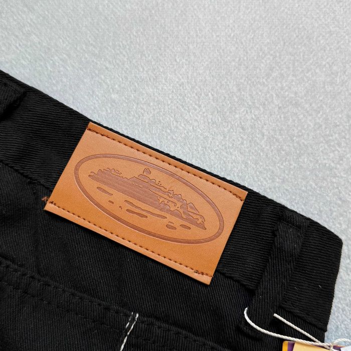 Джинси Corteiz C-Star Denim Джинсы Черные Кортез Штаны