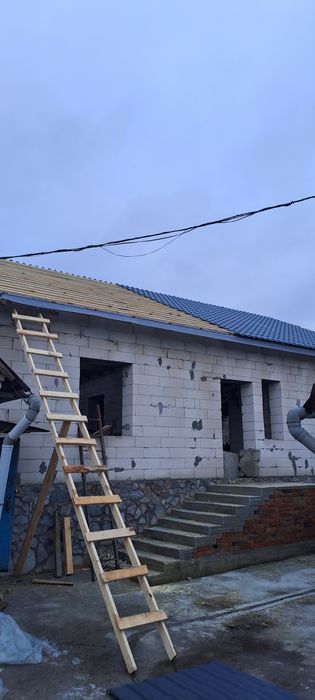 Кровельні та будівельні роботи ціна договірна