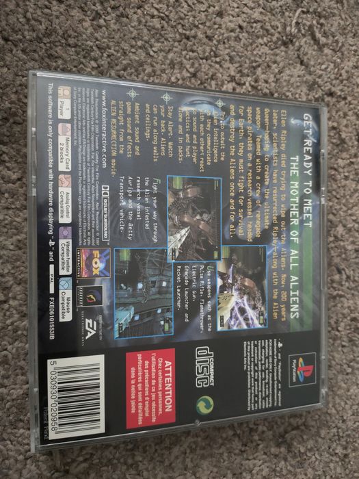 Alien Resurrection (psx, PS1 )
