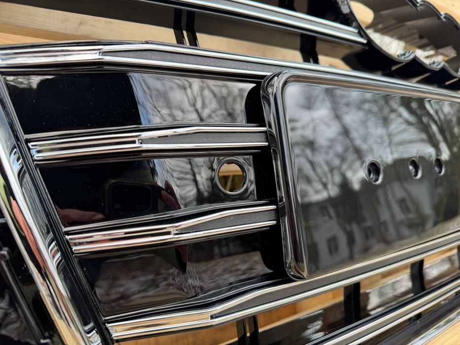 Grill Atrapa Audi A4 B9 15-19 styl S4 CHROME