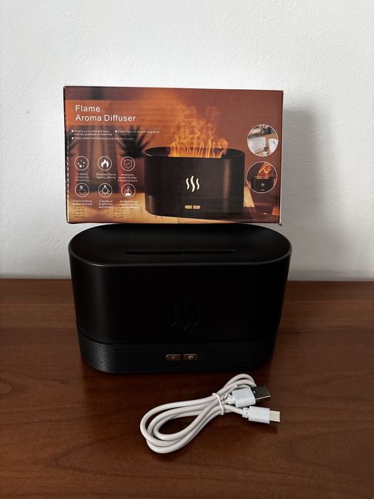 Difusor de Aromas com Efeito Lareira NOVO