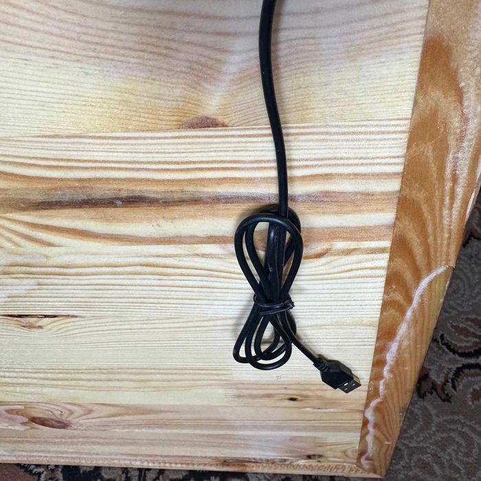 Blat biurko stół z żywicy epoksydowej 1160x560x40 LED+Nogi - stojak