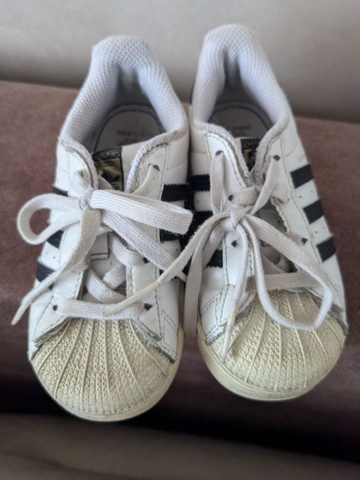 Кросівки кеди дитячі Adidas superstar 25,5 р 15,5 см