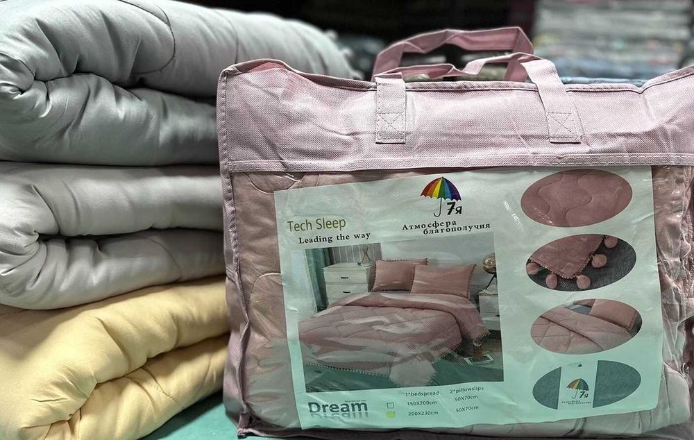 літня ковдра летняя покривало наволочки