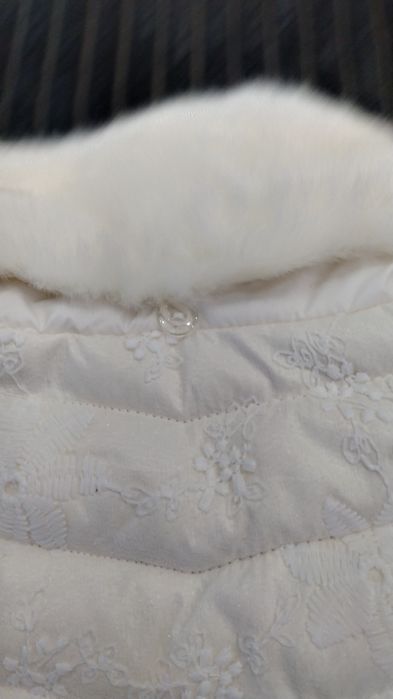 Куртка біла для нареченої /дружки весільна