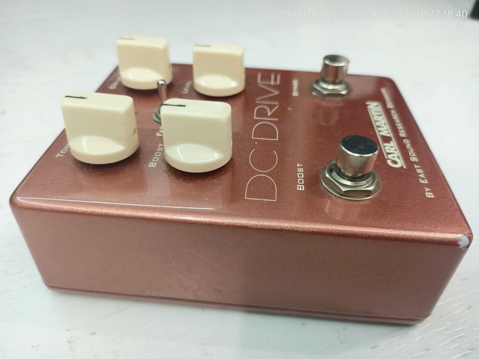 Overdrive + boost Carl Martin