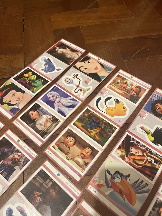 56 autocolantes da Disney edição