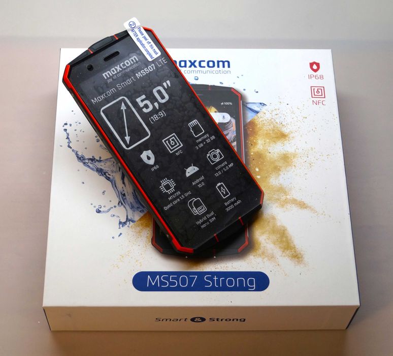 Smartfon, telefon MAXCOM MS507 STRONG