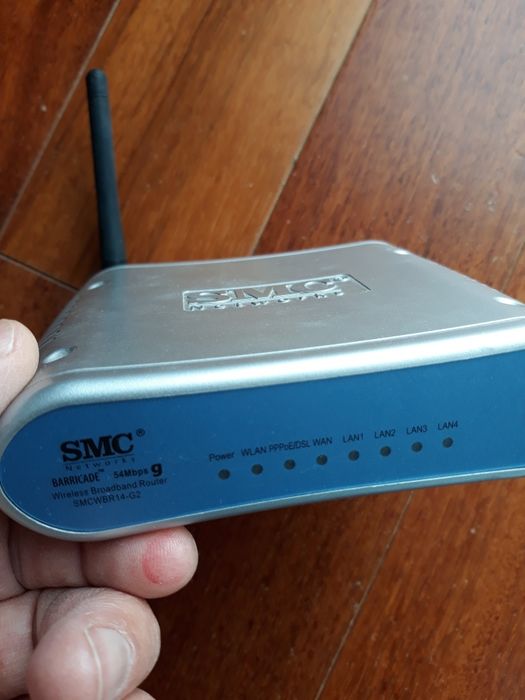 Router WiFi ou extensor de rede SMC barricade