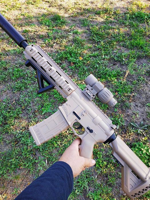 Іграшковий автомат М416 на орбізах орбіган гель бластер