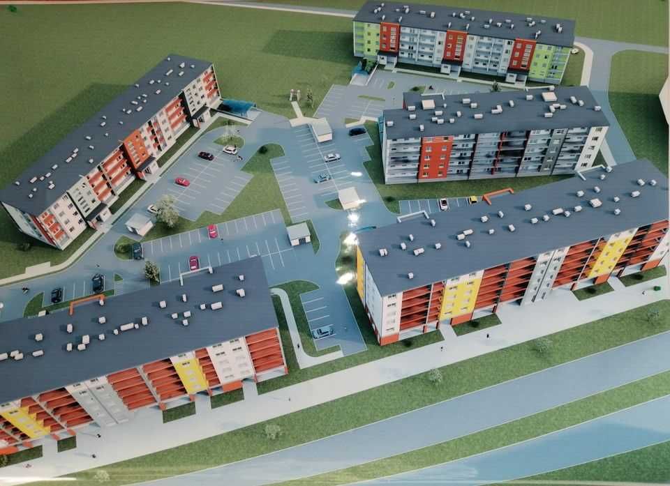 Mieszkanie 76 m² * 4 pokoje * 2 balkony * 1 piętro * winda