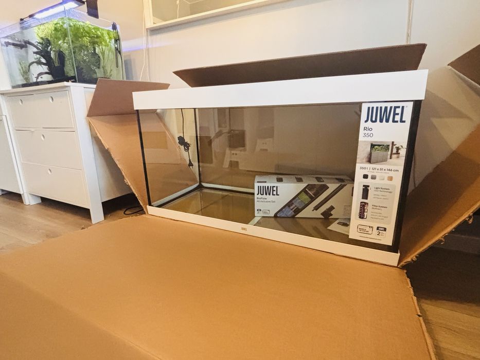 Nowe akwarium juwel rio 350