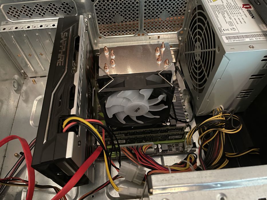 Ігровий компьютер. 6 ядерний. Відеокарта Rx 580 4gb.