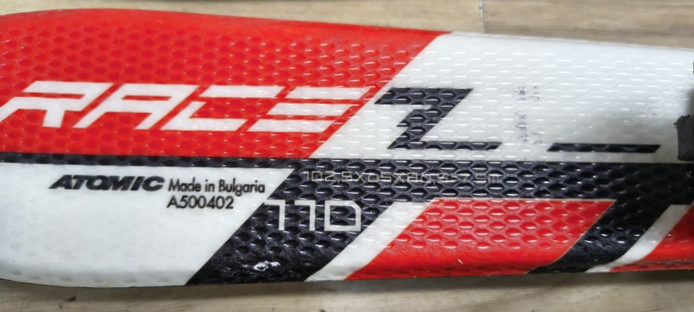 Komplet narty ATOMIC 110 cm Buty roz 32 Kask Gogle Kijki