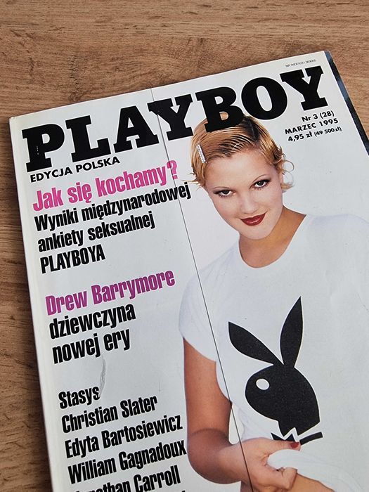 Playboy 3/1995 - Melissa Holliday, Drew Barrymore, William Gagnadoux