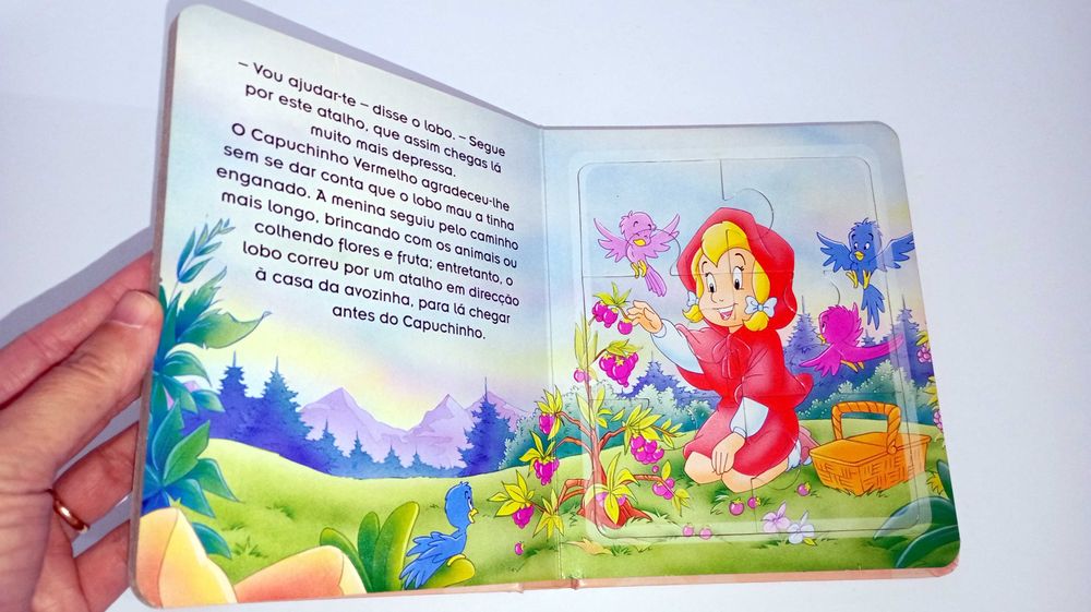 Capuchinho Vermelho - Histórias co Puzzle
