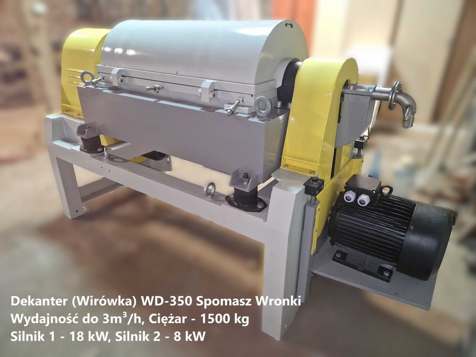 Dekanter - Wirówka Spmasz Wronki