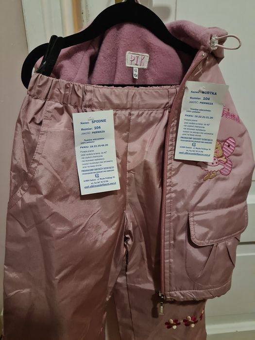 Okazja. Nowa cena. Kombinezon dwuczęściowy Wójcik na 104/110