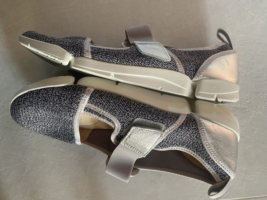 Clarks Trigenic 41 baleriny nowe