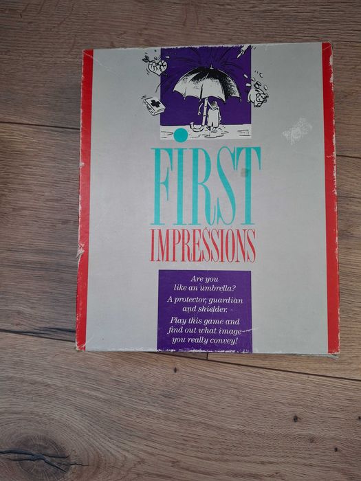 Gra karciana 1989r First Impressions w j.angielskim