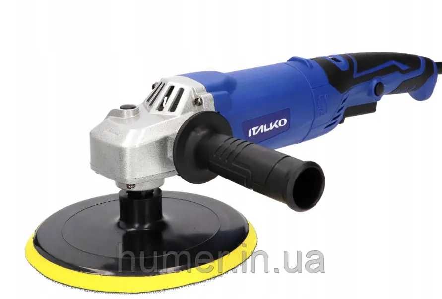 Автомобільна полірувальна машина Italko 180 мм, 1200 Вт, 3500 об/хв