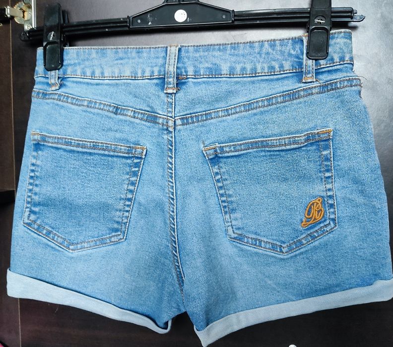 Jeansowe krótkie spodenki rozmiar 34/XL