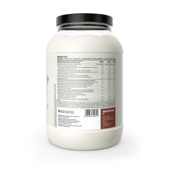 7Nutrition Protein Matrix 2kg Miks Białkowy Białko Czekolada + SHAKER