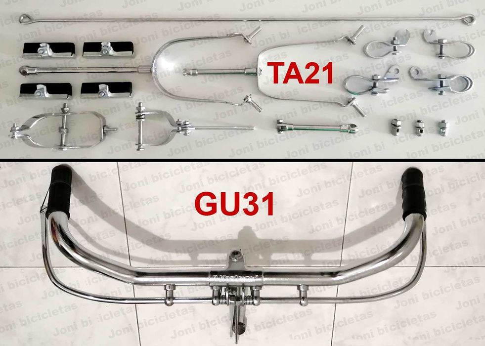 Travões de alavanca (SISTEMA CENTRAL) de bicicleta pasteleira