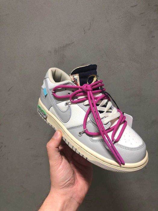 Off-white X Dunk Purple Laces
