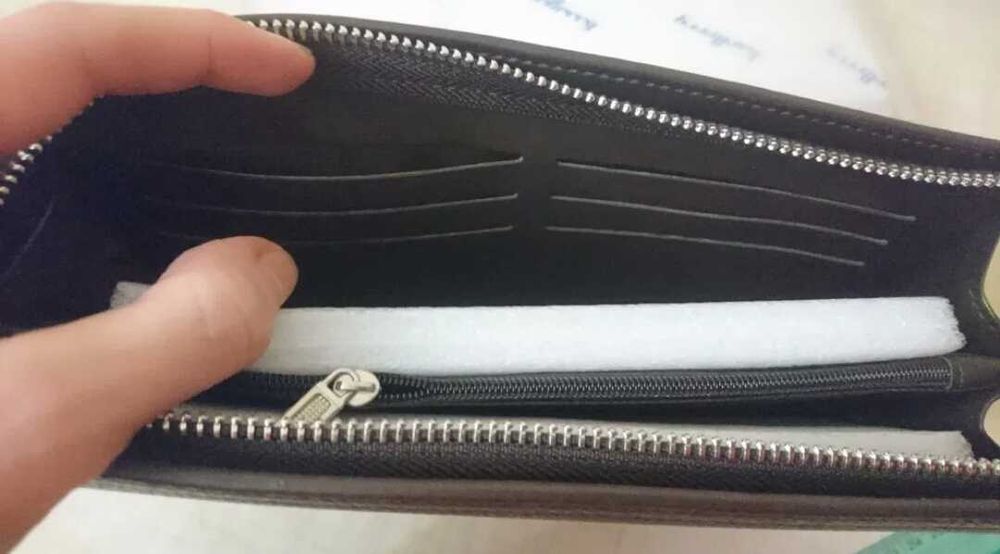 Новый ! Клатч, барсетка, кошелёк. Коричневый