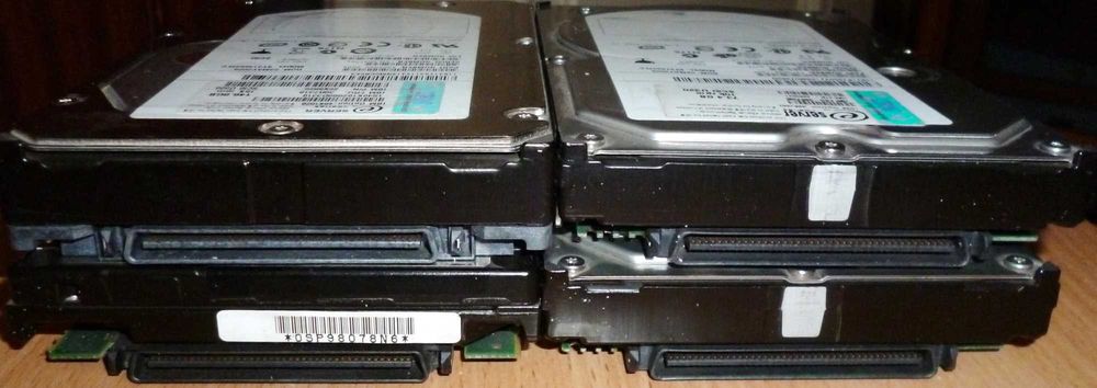 Лот нерабочих HDD и SSD под восстановление (цена за все вместе)