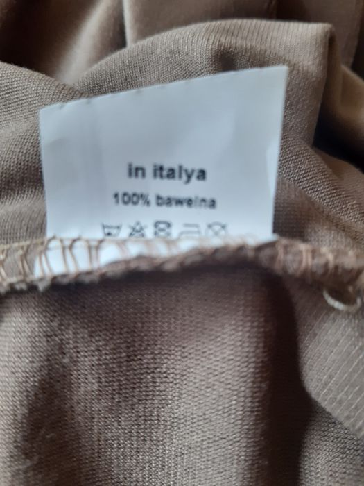 Duży Nowy dres welurowy Made in italy