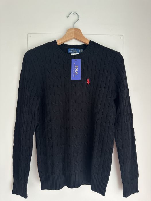 Malha preta Ralph Lauren