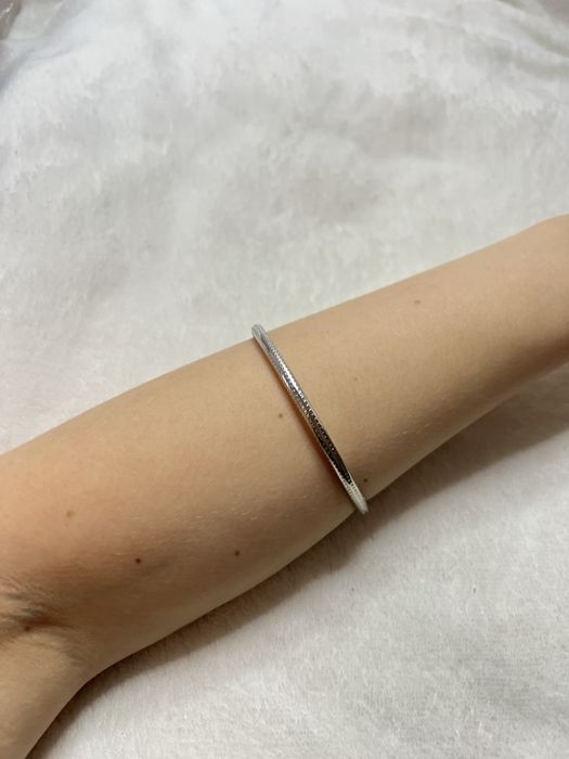 Bransoletka metal metalowa minimalizm delikatna basic casual 30