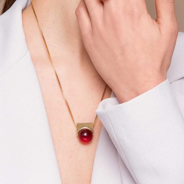 Conjunto brincos e colares em aço inoxidável